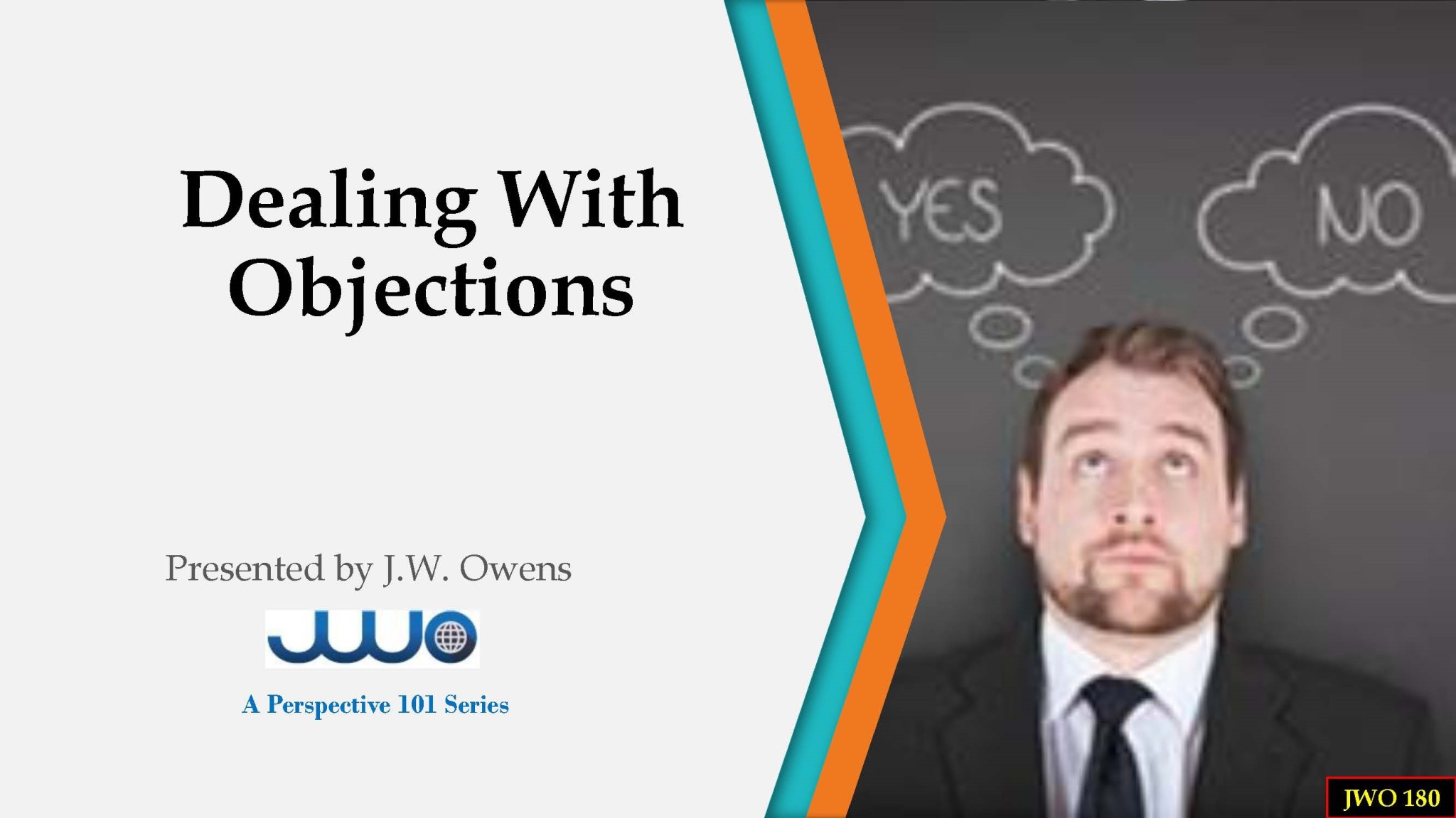 “A Perspective 101 Series” – Dealing With Objections – NCMA